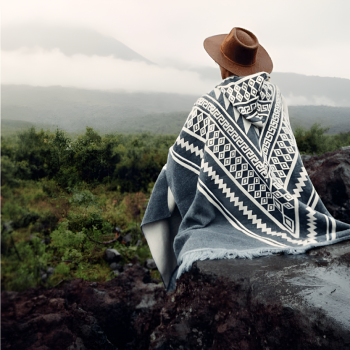 Poncho Tejido Paramo